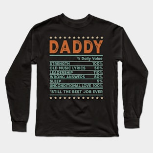 Daddy Beard Long Sleeve T-Shirt